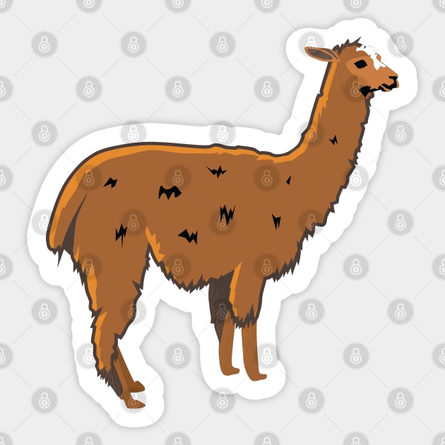 Llama Sticker by KC Happy Shop